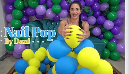 Nail Art Carnage: Dani's Balloon Column Popping Extravaganza