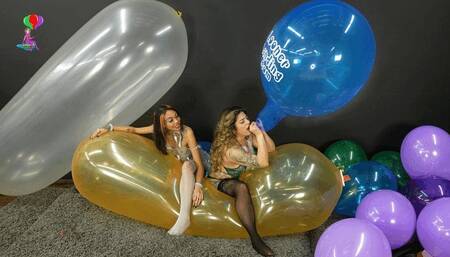 Cinthya and Tiger Have a Blow to Pop Race 4K (3840x2160)