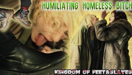 Humiliating homeless bitch (HD 720p MP4)