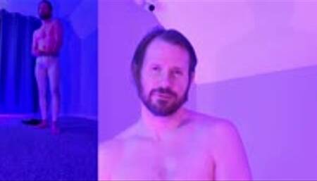 Albino Adonis: (1080p Version) Gay JOI - Fucking Teammate In The Neon Locker Room After The Game