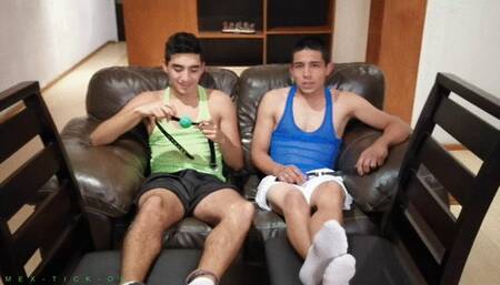 Twink Boys Getting Armpit & Foot Tickle Treatment