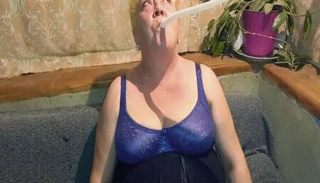 Fed sperm through a tube WMV