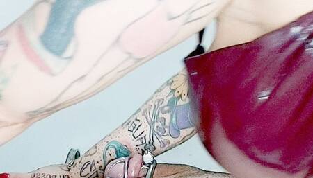 EXTREME TEASE FOR CHASTE SLAVE WITH RUINED ORGASM