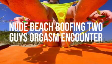 Nude Beach Boofing Two Guys Orgasmic Encounter (ES752)