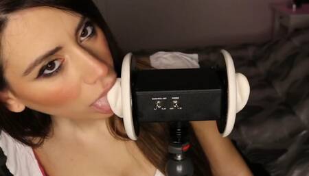 Ellie Alien ASMR Sensual Ear Licking Video