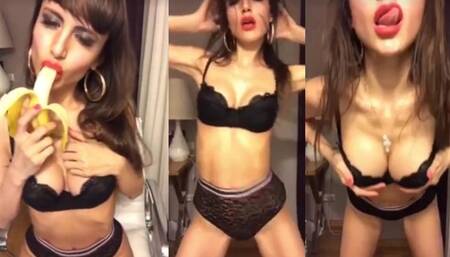 ArianarealTV Sexy Lingerie Dance Tease Video Leaked