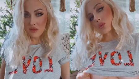 Kristen Hughey Underboob Tease Video Leaked