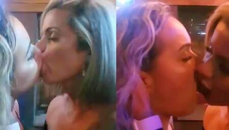 Pamela ASMR French Kissing Video