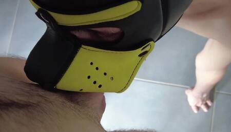 Master Get Sucked and Finger His Pet
