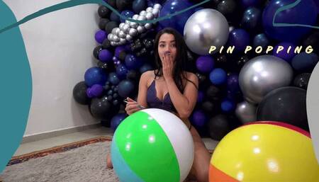 Popping Paradise: Dani's Beach Ball