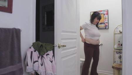 PUPPY UPDATE W YAWNING PEEING AND TOILET CHAT