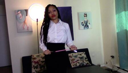 Ebony Boss Diaper Discipline-Monica Jade MP4