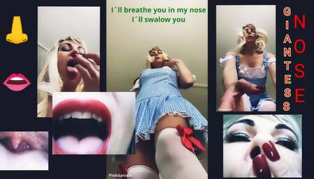 I´ll breathe you in with my nose, I´ll swallow you