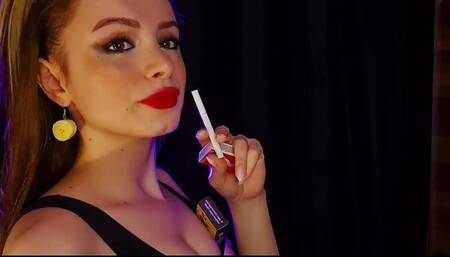 I like to keep my cigarettes close to me at all times, as you can see ;)