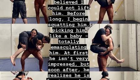 Gym Bro Gets Emasculated! Lift & Carry / Muscle Worship