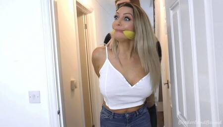 Beth, Jenna & Imogen in: Pesky Snoop Control: Hot Gagged Hoppers Grabbed Up & Dealt With Behind Closed Doors! (The Call a Friend Cut)