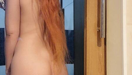 Smoking nude full body after my shower - teasing you