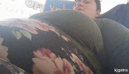 Secret Unplanned Massage Chair Jiggles (MP4 HD)