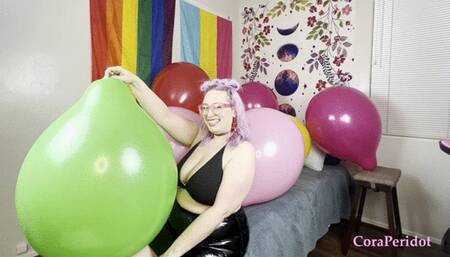 Balloon busting one last time before I move