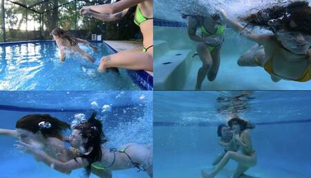 Underwater Beat Down with Kilo and Nathalia