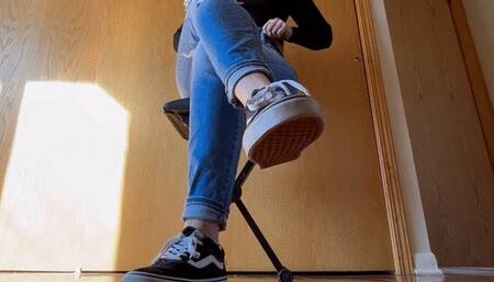 Bratty Shoe Beatdown