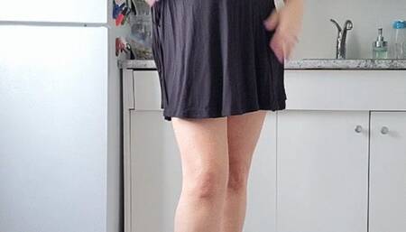 Stilettos and pissing on the floor