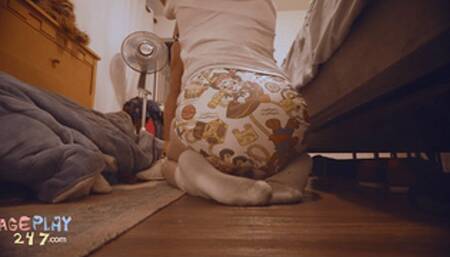 GAYBDL: roommate find out your wear diapers and loves it