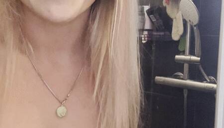 Smoking under the shower