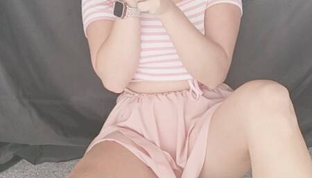 smoking a cigar while I'm fucking my pussy