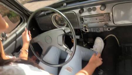 Dalilah leaves the house and drives on the highway