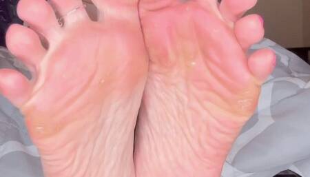 Pink Toes and Wrinkled Soles JOI