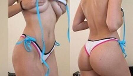 Christina Khalil Live Fanatic Lingerie Try on