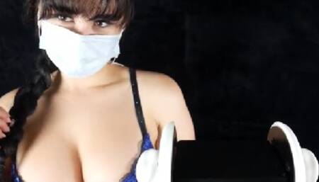 Masked ASMR Dirty Talk ASMR