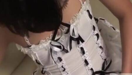 Sweet Uta Kohaku's fellatio action