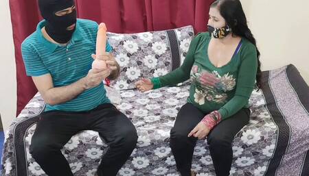 Lucky Delivery Boy Sex with Hot Mistress - Blowjob Hard Fucking in Doggy Styles