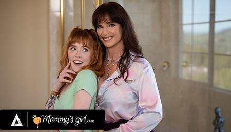 Amorous Syren De Mer and Madi Collins at clit sucking movie