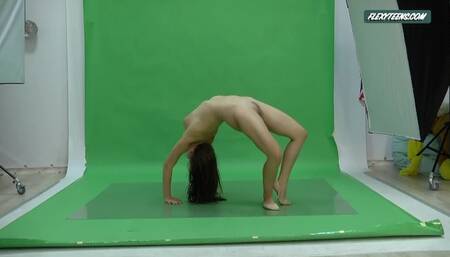 Sinful baby doll's brunette action