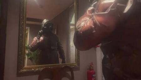 Gasmask Latex and Pvc Dressing