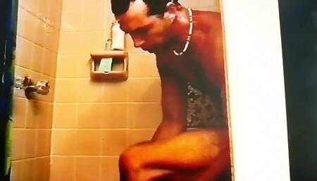 Vintage 2001 Famous Male Nude Celebrities XXX Celebrity Solo Sex Tape - Caught Supermodel Cory Shaving in Shower