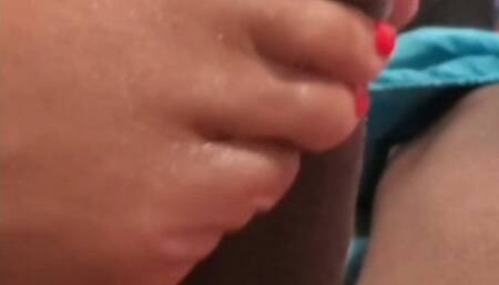 Hotel Maid Gives Her 1st Footjob