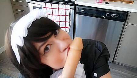 Ashley Alban - Maid Sama Cares For Master