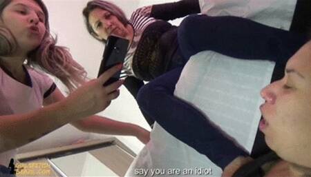 Blackmail and Sock Domination - Mom and Daughter # 1080HD