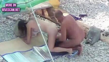 Kamasutra On The Beach Doggy Style Style 2 - Housewife