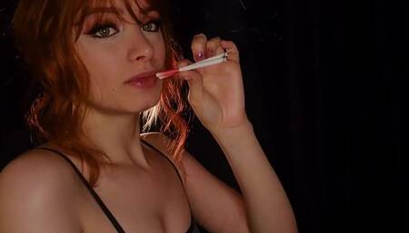 2 Cigarettes at once ,Since I haven't smoked alll day long