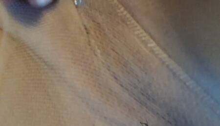 Nylon Pantyhose Pussy Play with Macy Kiss