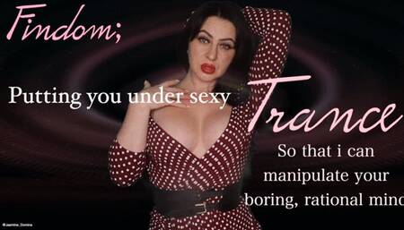 Putting you under trance so that I can manipulate your boring, rational mind into sending more than you should!