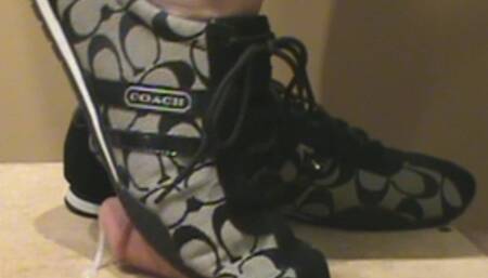 Cock And Cum Stomping Sneakers