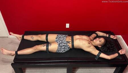 Brooklyn Topless on the Tickle Table - (MP4)