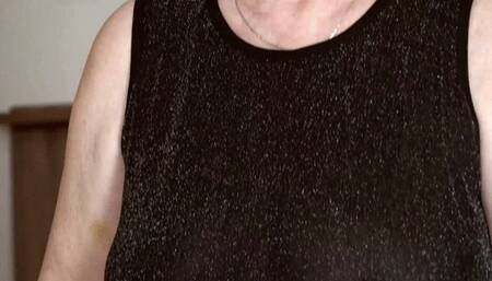 SOLITARY PLEASURE FOR GRANNY SLUT