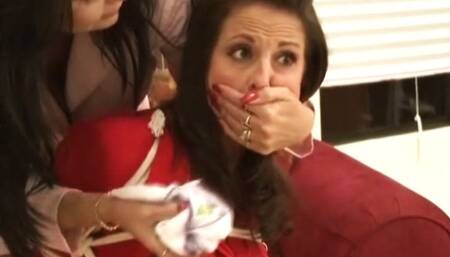 Trophy Wife Lola Lynn tricked and robbed by Gina Rae Michaels posing as the president of the homeowner's association